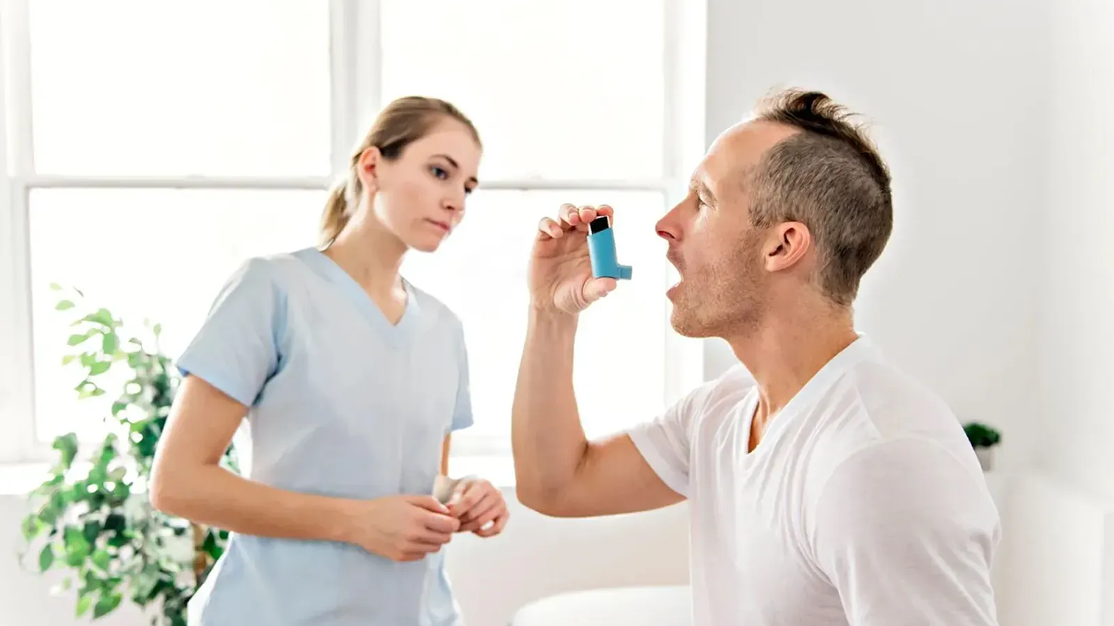 Acompañamiento de terapia inhalada y cribado EPOC